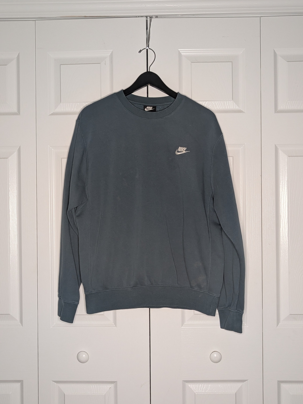 Nike Men's Crewneck Sweatshirt - Slate Blue